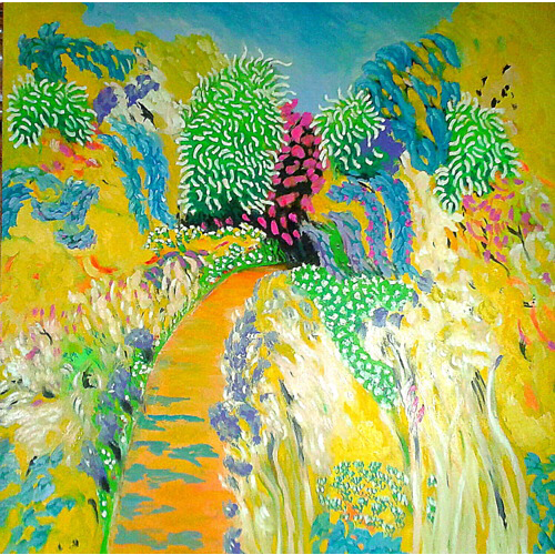 Neville Paine Artist 204(500) Seasons - Garden of Dreams